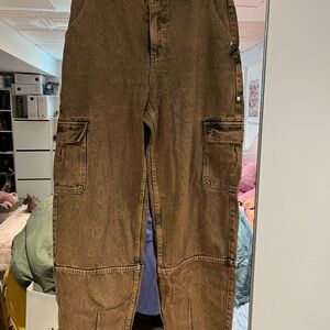 Joelle Collection jean Janet Brown Cargo size 30.